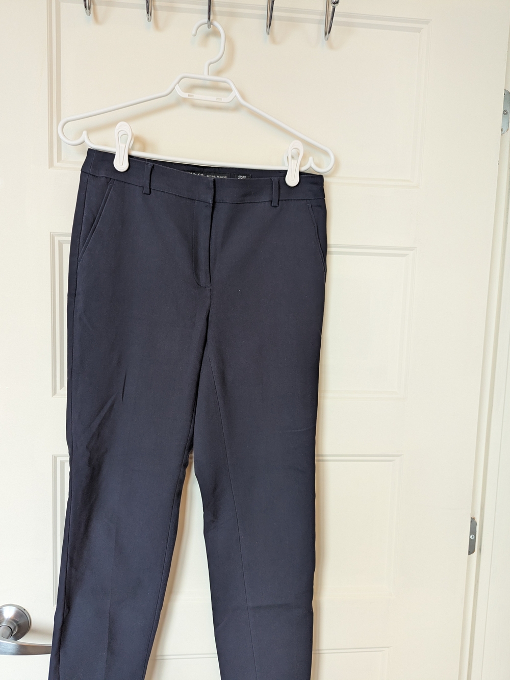 RW&CO. Navy Straight-Leg Women’s Pants